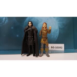 Game of Thrones Funko Watch Commander Jon Snow & Ygritte Action Figs Bundle Lot